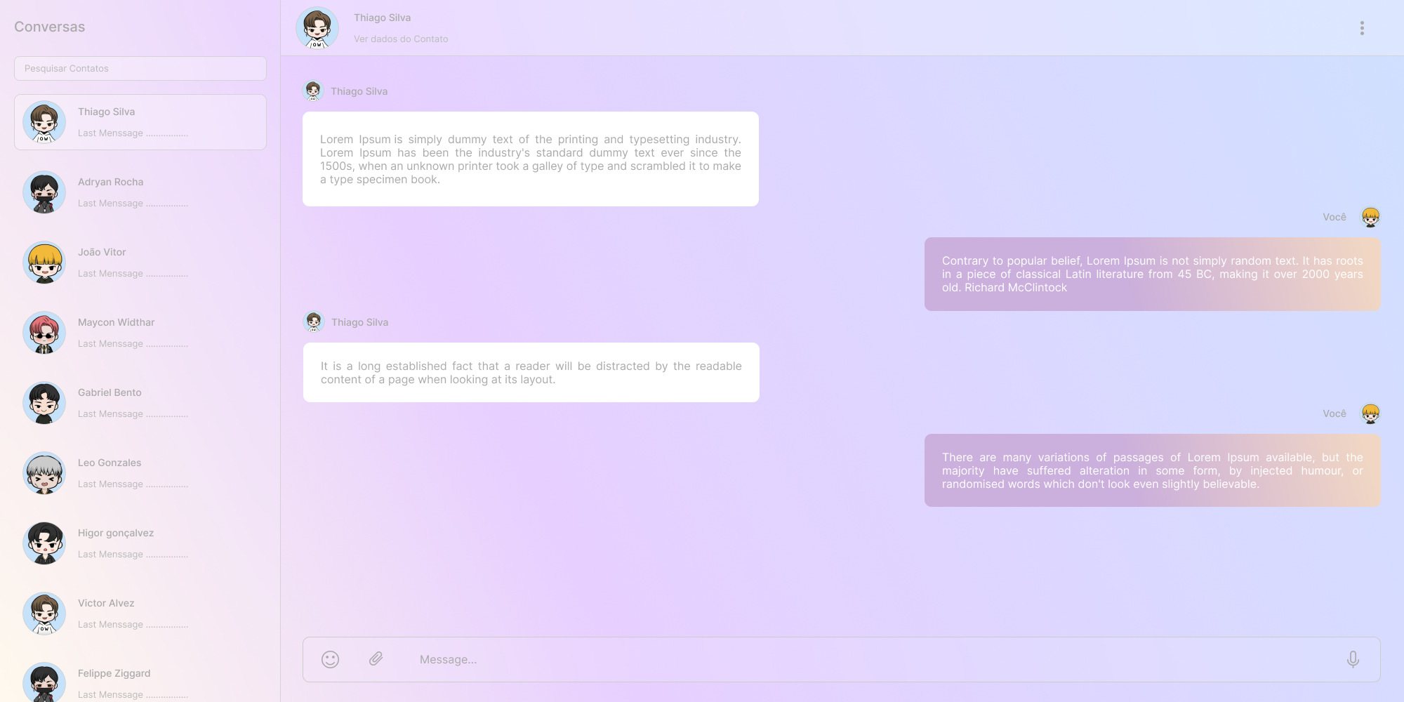 chat-message-project